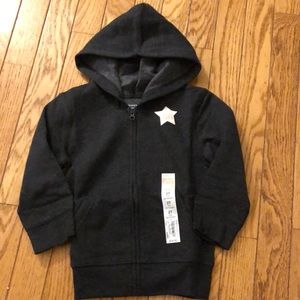 Jumping beans softest fleece zip up hoodie